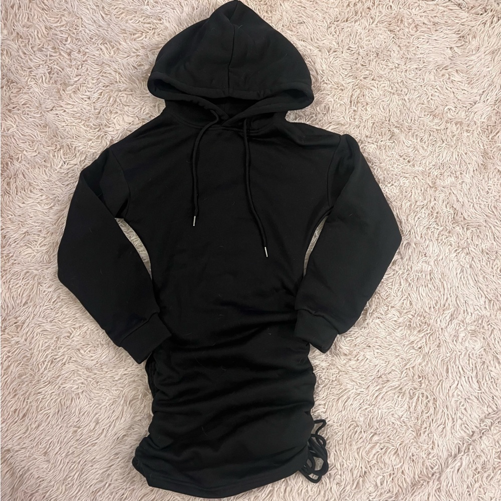 NEW Black Hoodie Dress